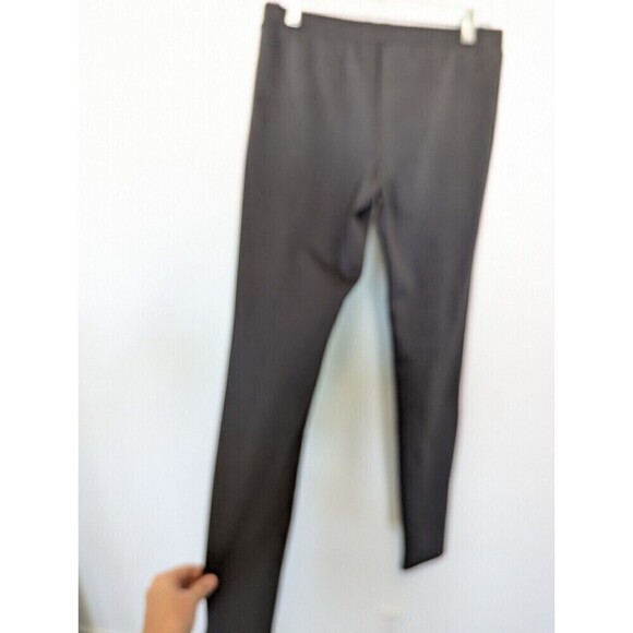 Alice Olivia Ponte Pants Gray Snap Ankle Size Medium - Picture 3 of 12